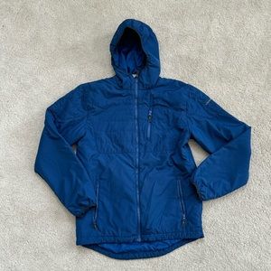Men’s Merrell lightweight navy blue jacket coat size small, excellent condition